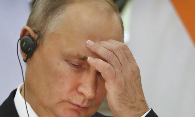Sjokk-tall for Putin
